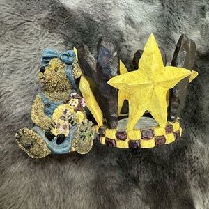 Vintage Boyds Bear candle holder